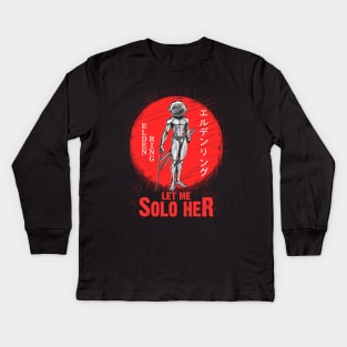 Let me solo her Kids Long Sleeve T-Shirt